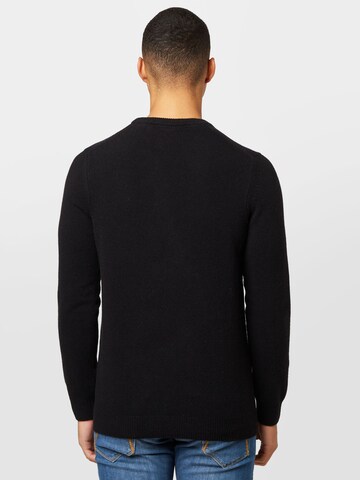 Lyle & Scott Pullover in Schwarz