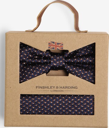 Finshley & Harding London Bow Tie in Blue