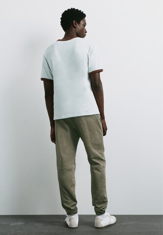 Pull&Bear Tapered Nadrág - zöld