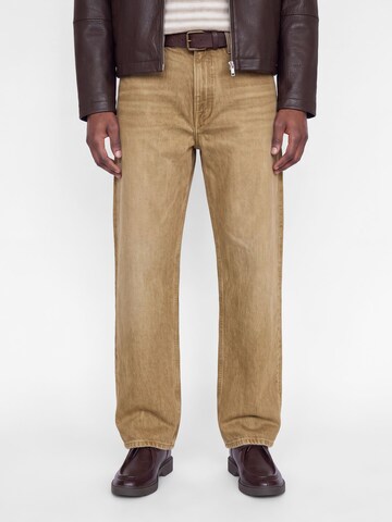 JACK & JONES Regularen Kavbojke 'JJITed JJClassic' | rjava barva: sprednja stran