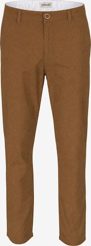 yazubi Chino Pants 'Kyle' in Beige: front