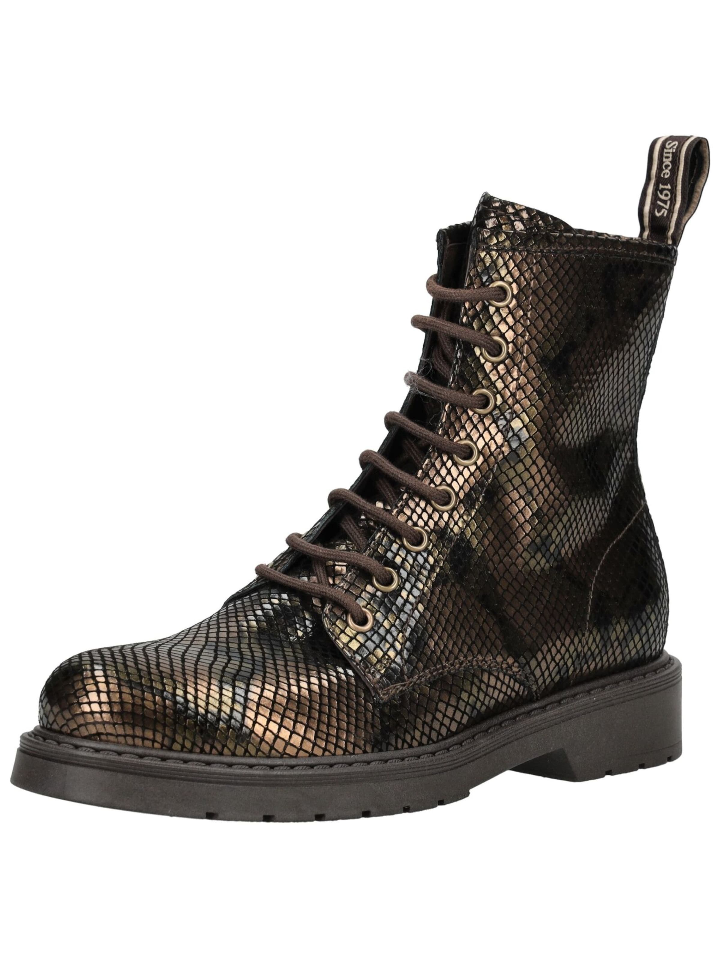 Bottines à lacets Nero Giardini en marron : devant