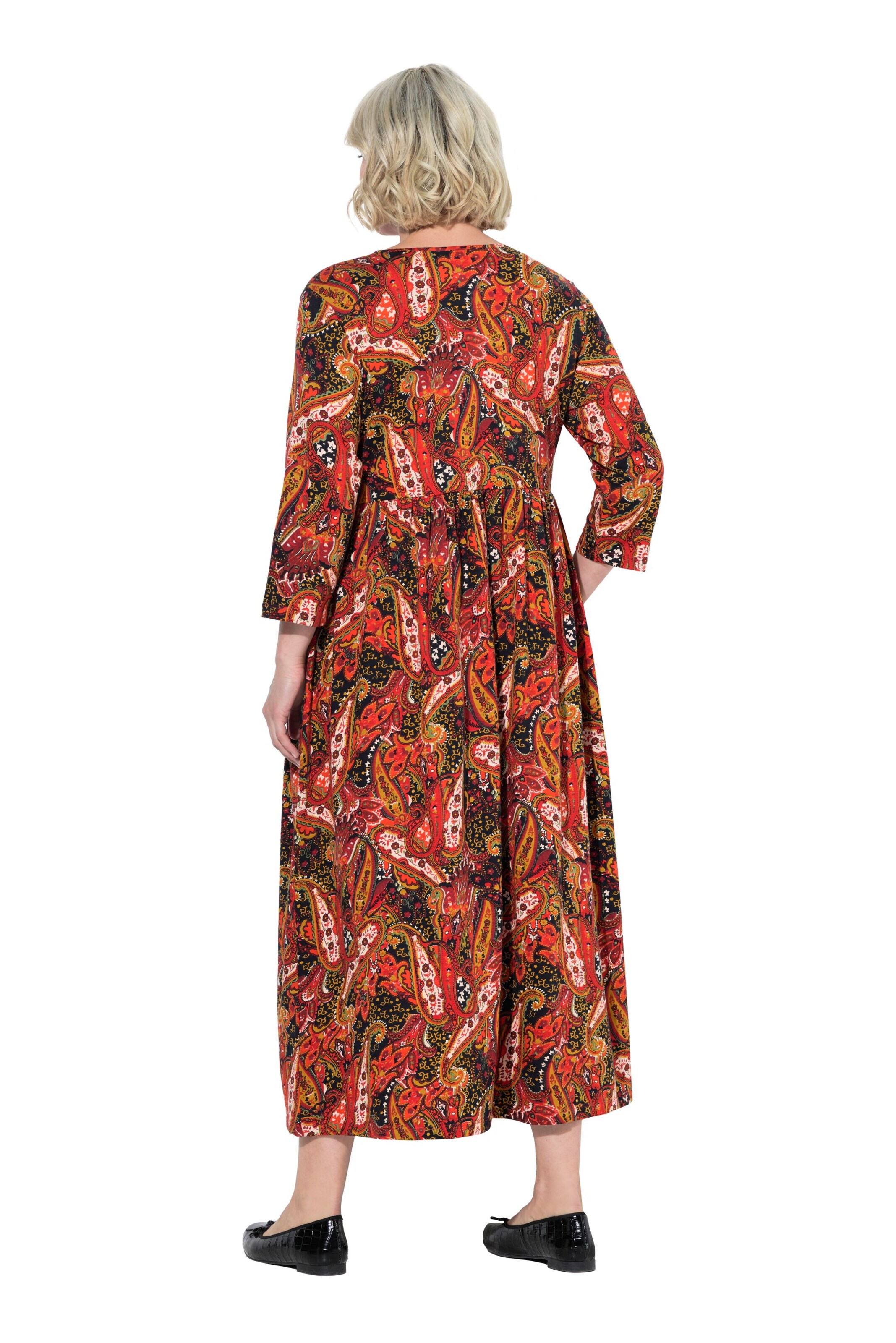 Ulla Popken Jurk in Oranje