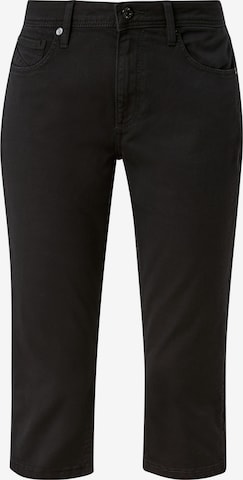 Skinny Jean ' CATIE ' QS en noir : devant