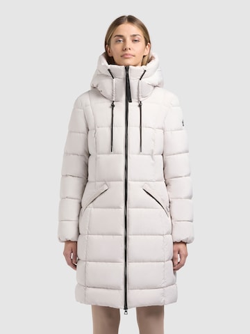 khujo Winter coat 'Arlene 2' in White: front