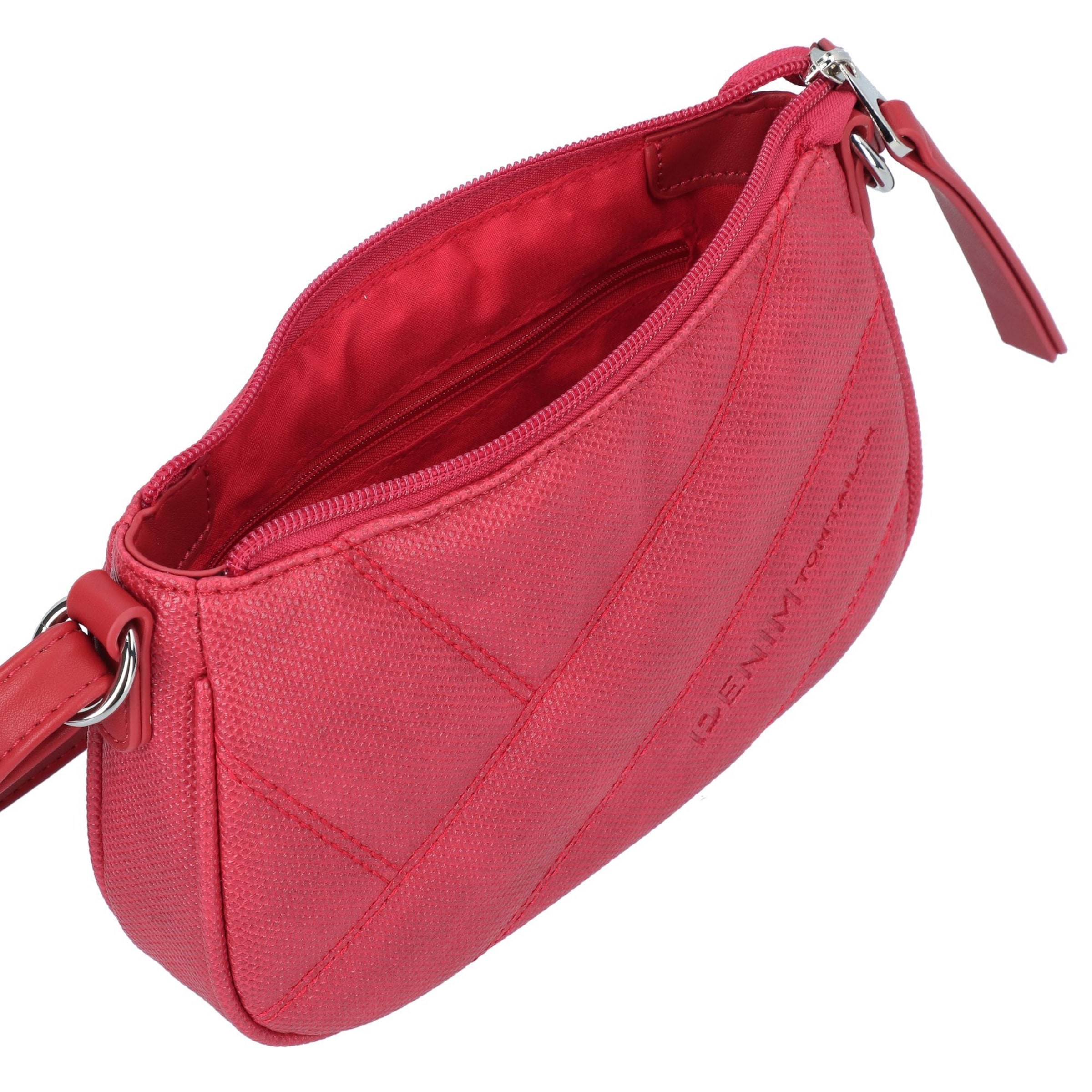 TOM TAILOR DENIM Schoudertas in Rood