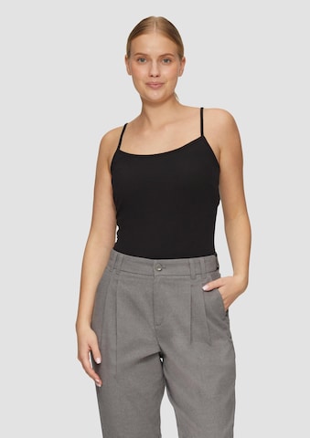 s.Oliver Top in Zwart: voorkant
