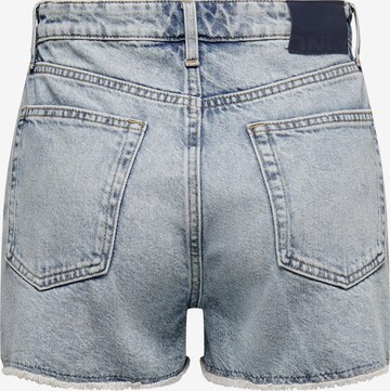 ONLY Regular Shorts 'Fine Life' in Blau