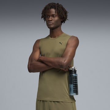 PUMA Sporttop in Grün: Vorderseite