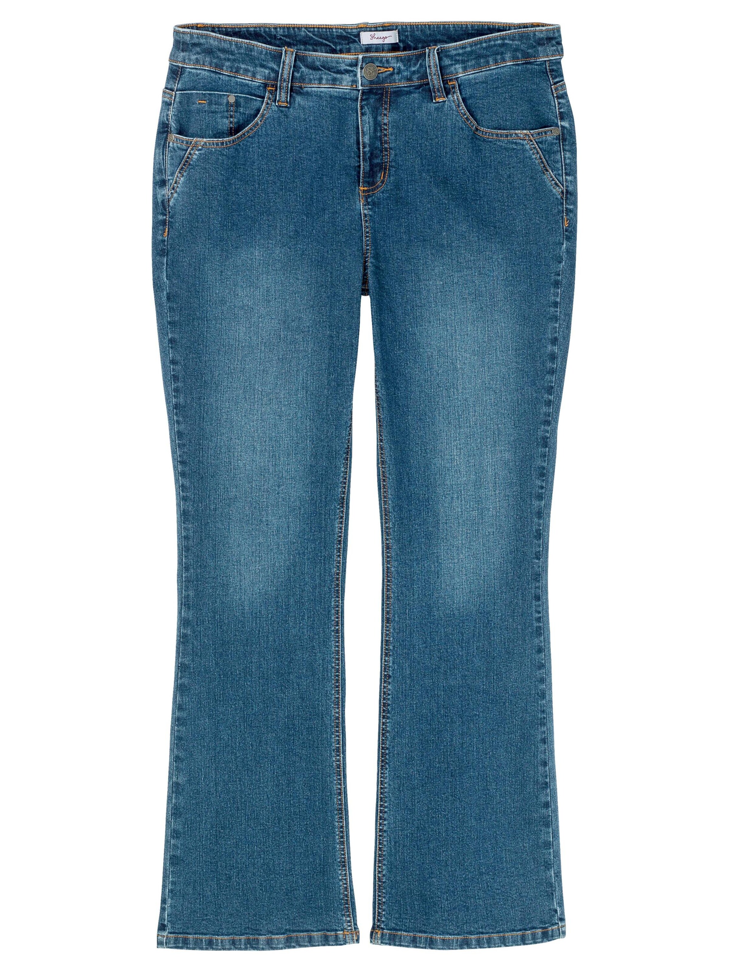 Bootcut Jeans di SHEEGO in blu: frontale