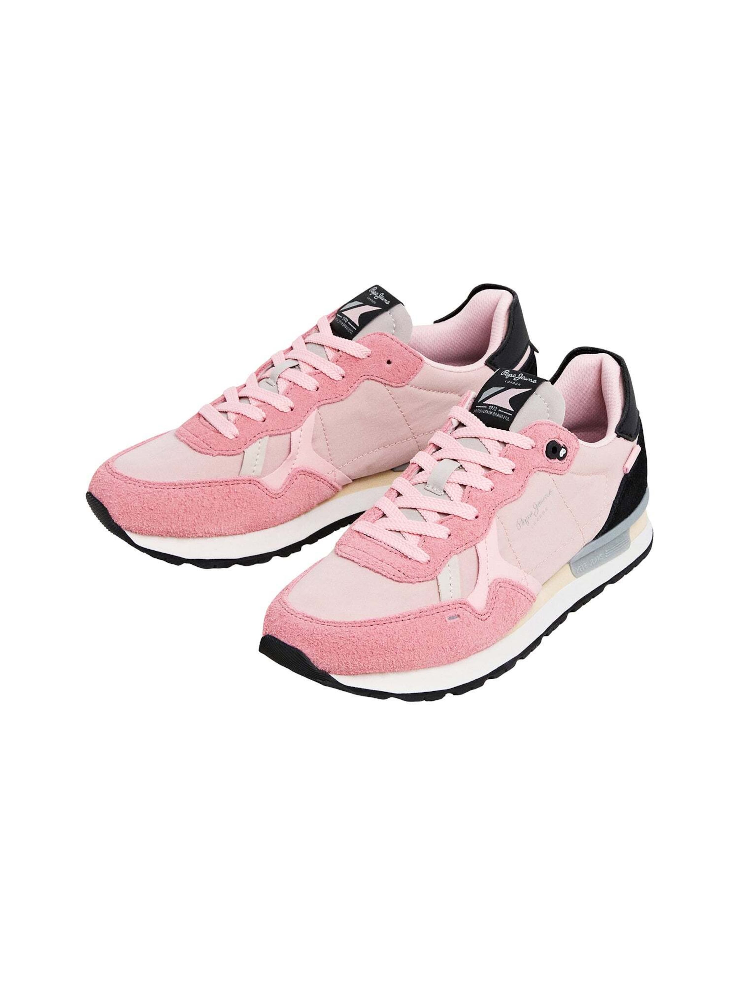 Pepe Jeans Platform trainers 'BRIT AIR W' in Pink