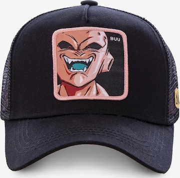 Capslab Czapka z daszkiem 'Gorra capslab negra buu bordado frente visera curva' w kolorze czarny: przód