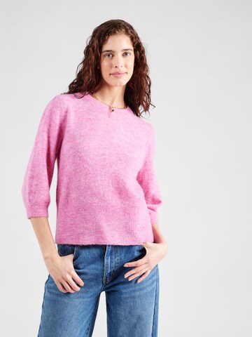 NÜMPH Trui 'Rietta' in Roze: voorkant