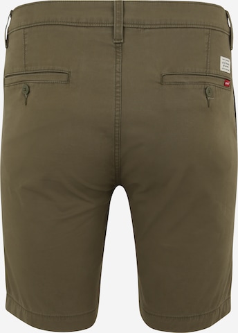 LEVI'S ® Tapered Chino trousers 'XX Chino Taper Short II' in Green