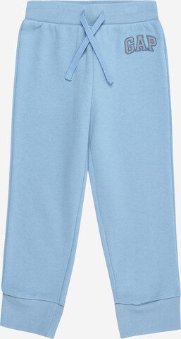 Effilé Pantalon GAP en bleu : devant