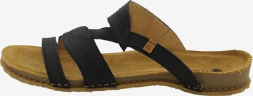 EL NATURALISTA Mules in Black: front