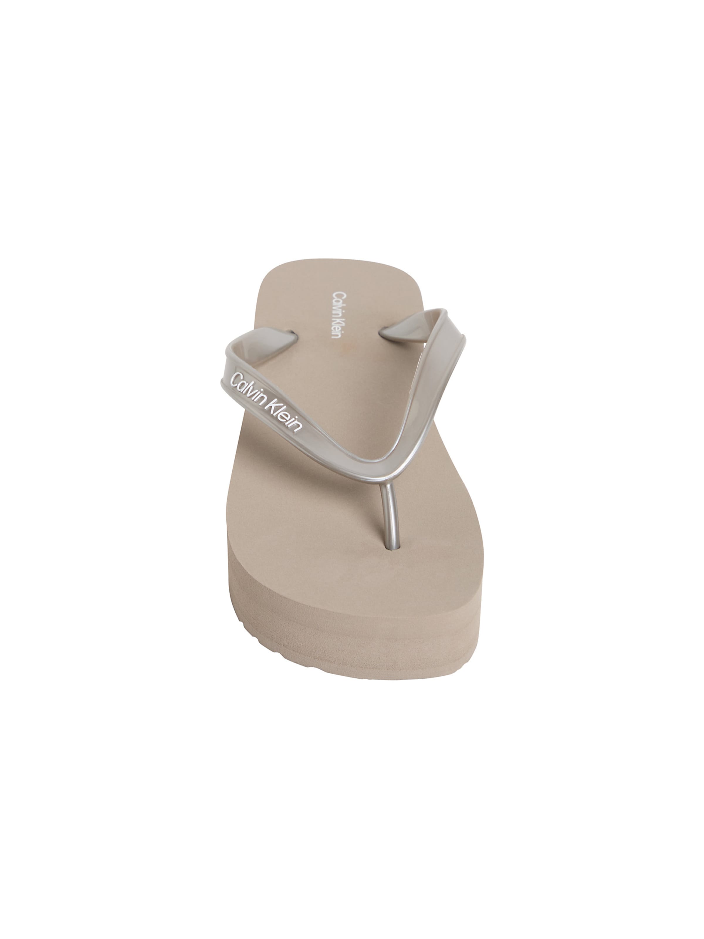 Calvin Klein Regular Mules 'Aysha' in Beige