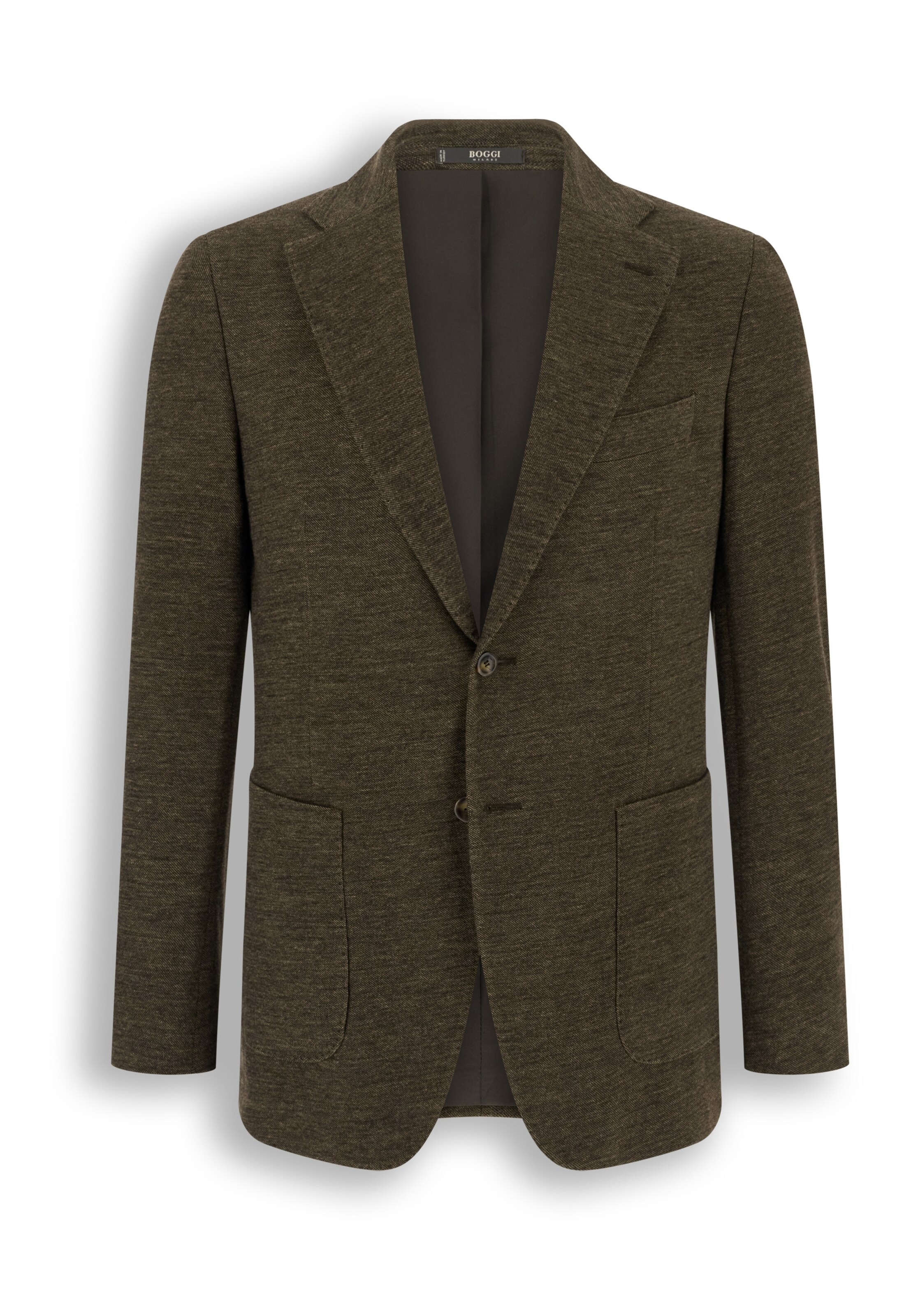 Boggi Milano Veste de costume en 44 en olive, Vue avec produit