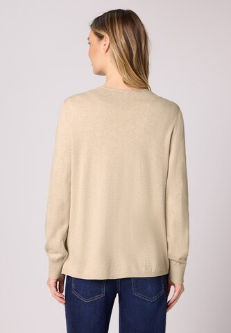 STREET ONE Knit Cardigan in Beige