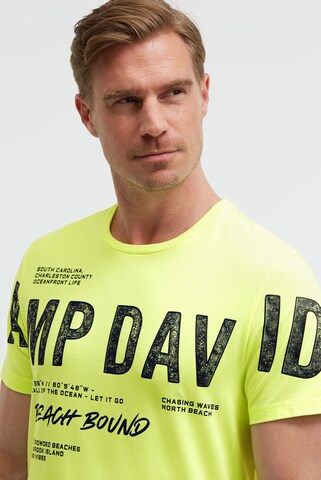 CAMP DAVID Shirt in Yellow