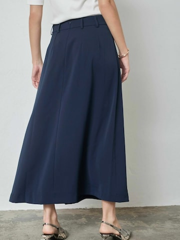 Jupe 'AnyaCC' co'couture en bleu