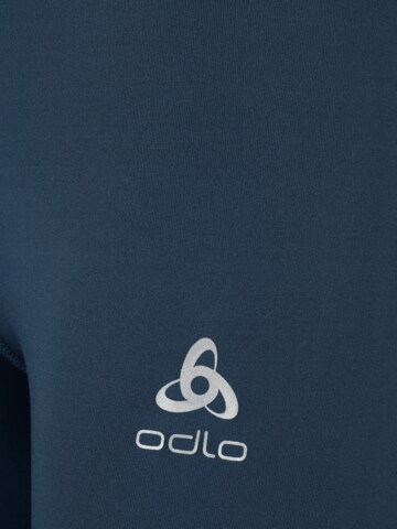 ODLO Skinny Workout Pants in Blue