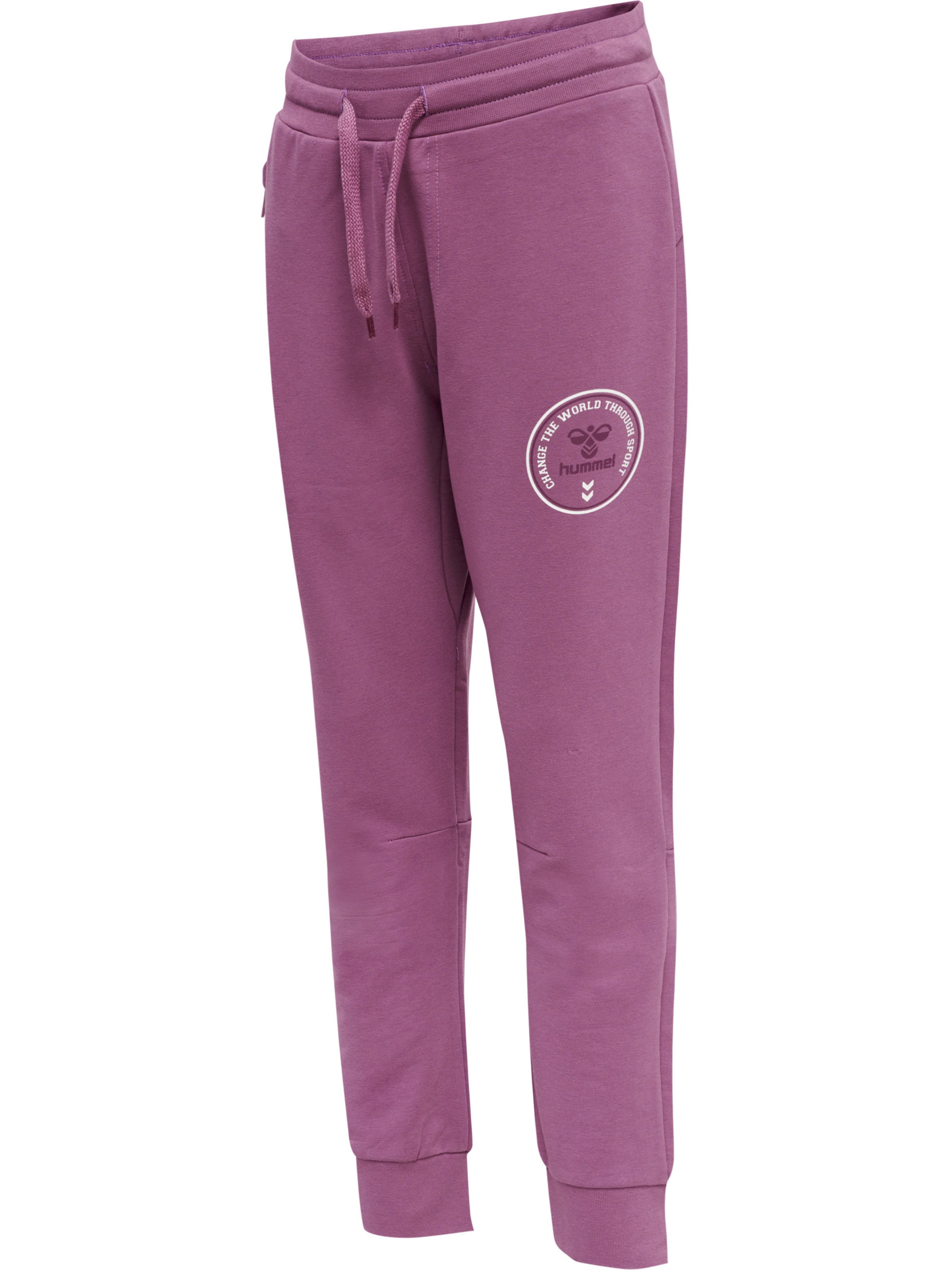 Hummel Tapered Broek in Roze