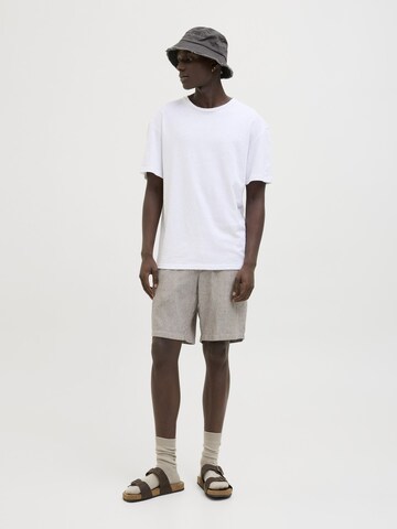 JACK & JONES Regular Trousers in Brown