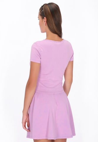 myMo ROCKS Shirt 'Rock' in Lila