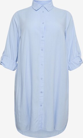 Abito camicia 'Mille' di KAFFE CURVE in blu: frontale