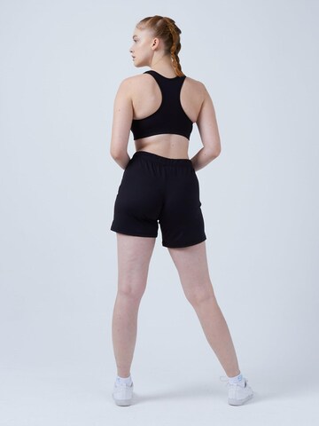 SPORTKIND Loosefit Sporthose 'Bermuda Shorts'‌‌‌‌‌‌‌ in Schwarz