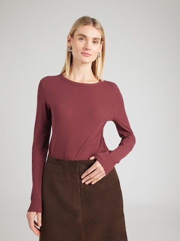 QS Shirt in Rot: Vorderseite