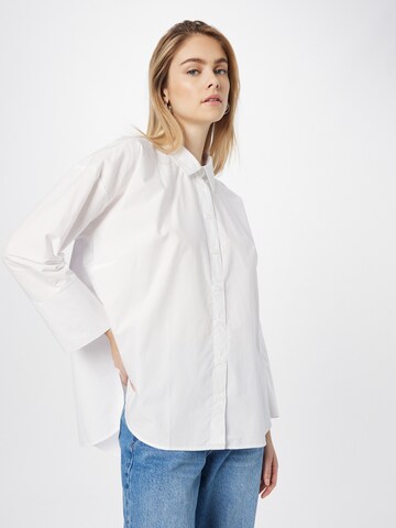 BLUE SEVEN Blouse in White: front