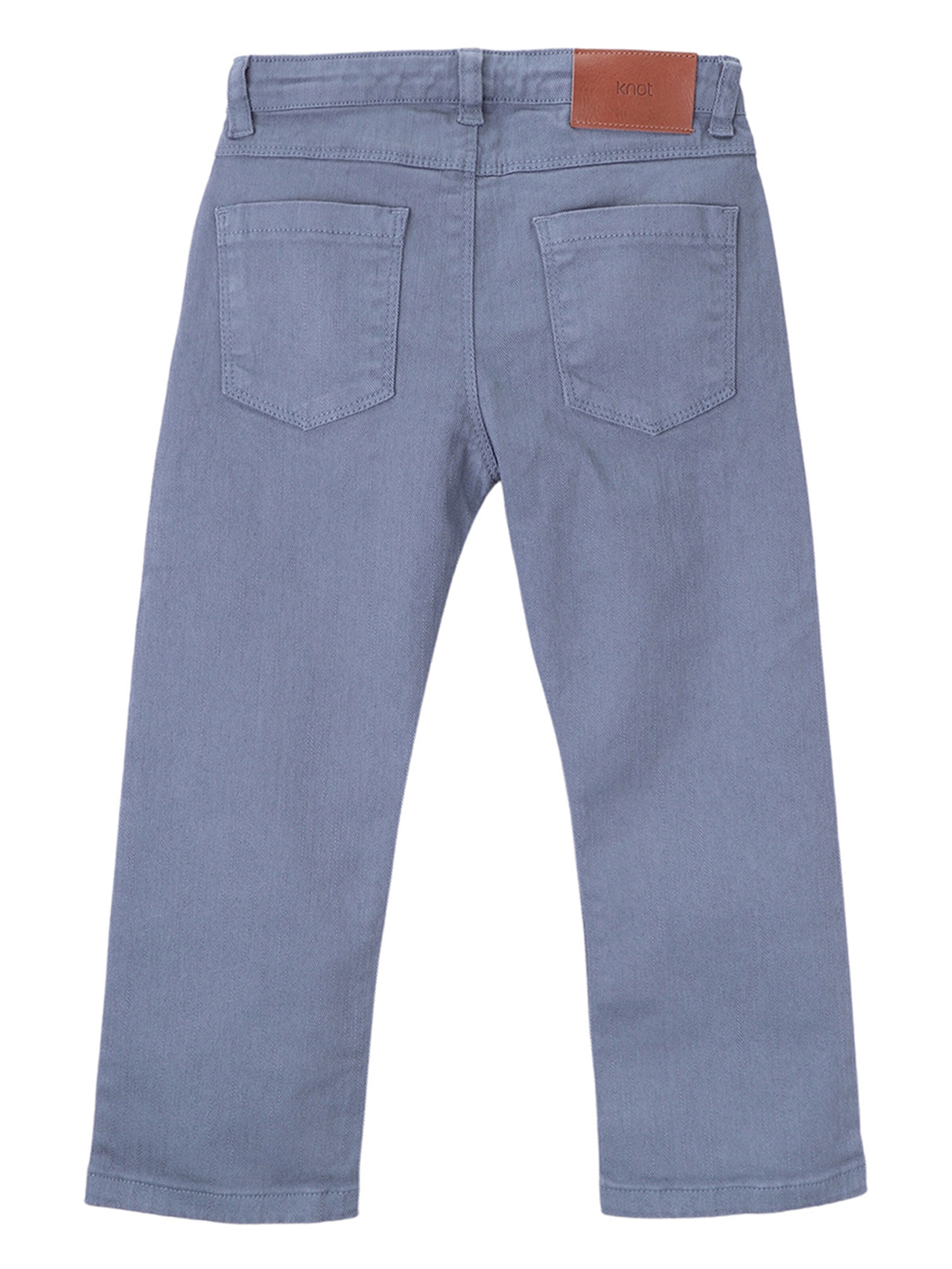 KNOT Regular Jeans i blå