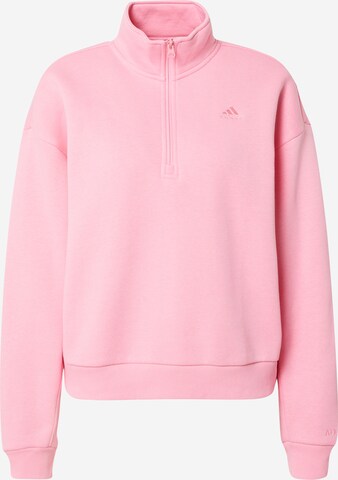 ADIDAS SPORTSWEAR Athletic Sweatshirt 'All Szn Fleece Graphic ' in Pink: front