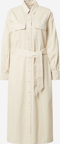 Robe-chemise 'Leilan' EDITED en blanc : devant