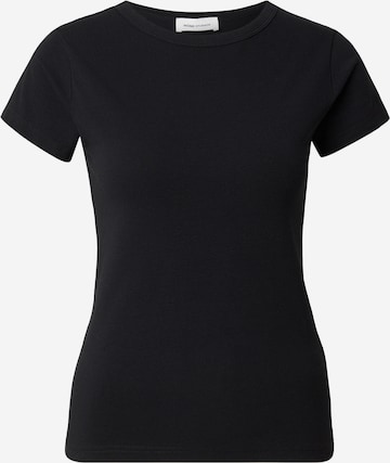 Tricou de la About You x Laura Wontorra pe negru: față