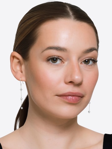 Boucles d'oreilles Heideman en argent : devant