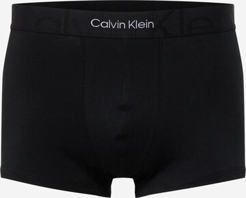 Boxeri de la Calvin Klein Underwear pe negru: față