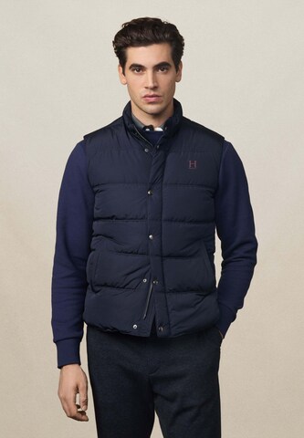 Hackett London Weste 'Heritage' in Blau: Vorderseite