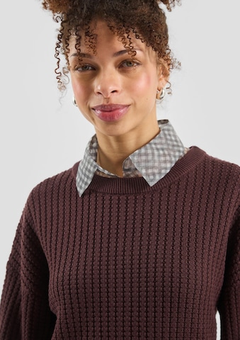 Pull-over QS en marron