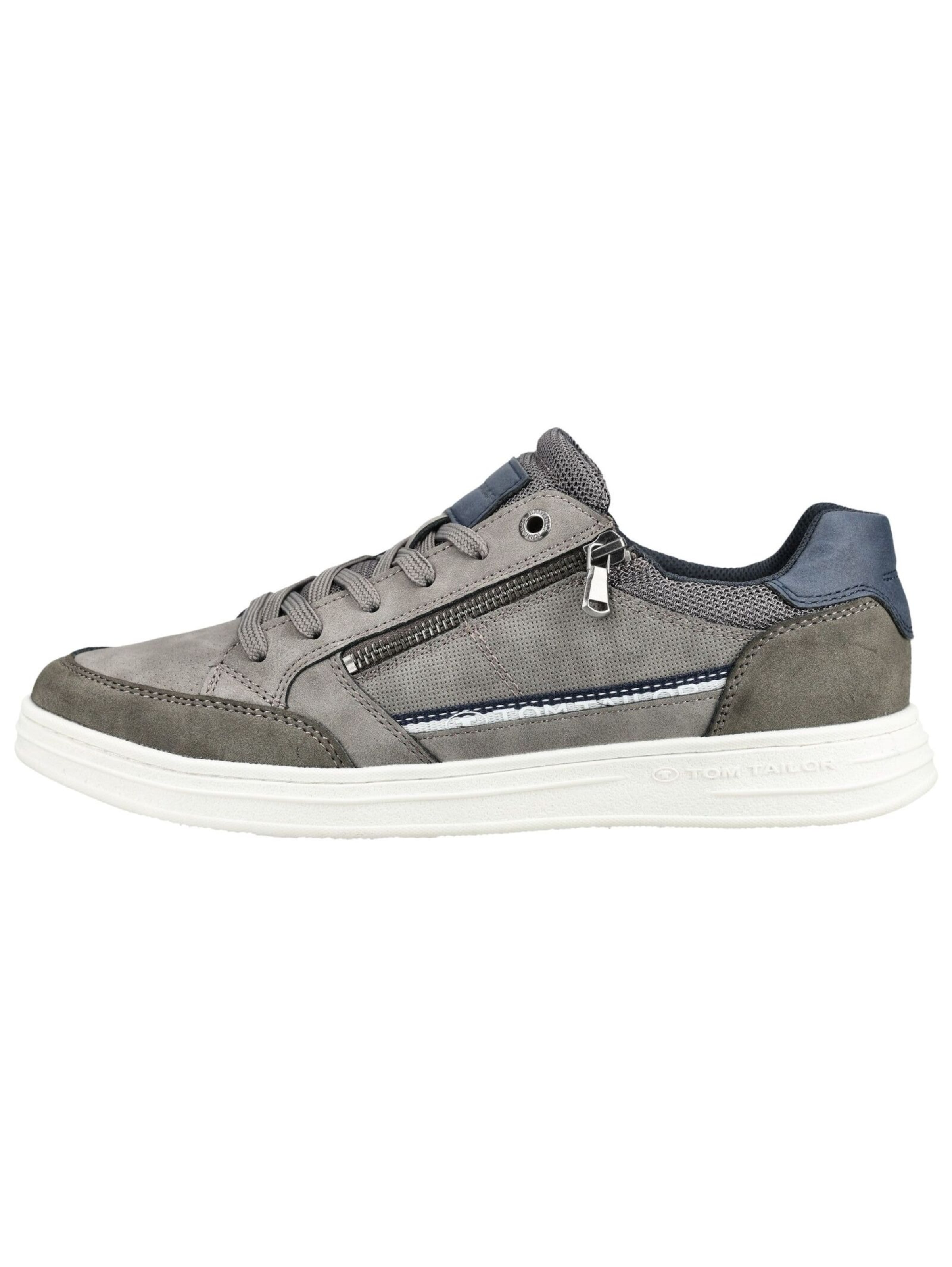 TOM TAILOR Sneakers laag in Grijs