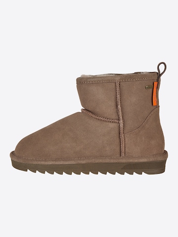 salzhaut Snowboots ' BOTTEN ' in Grijs: zijkant