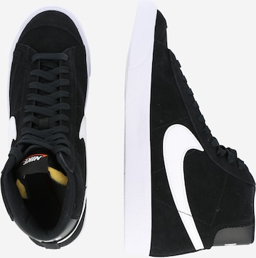 Nike Sportswear Magas szárú sportcipők 'Blazer 77' - fekete