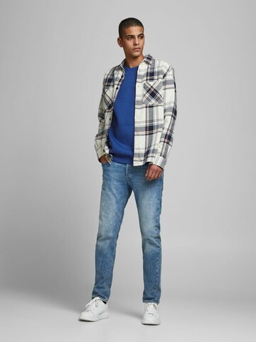 JACK & JONES Sweatshirt 'Elias' in Blue