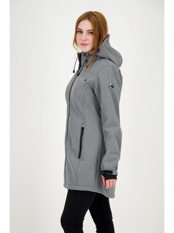 deproc Übergangsjacke 'KEELE PEAK II WOMEN'‌‌‌‌‌‌‌‌‌‌ in Grau