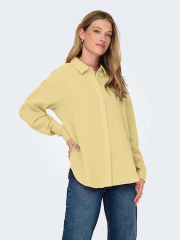 JDY Blouse 'JDYTHEIS' in Yellow: front