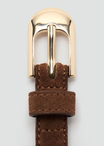 Cintura 'BELT NESTORS3' di MANGO in marrone