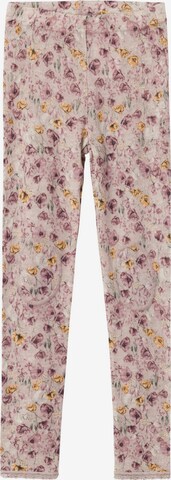 Regular Leggings NAME IT en rose : devant