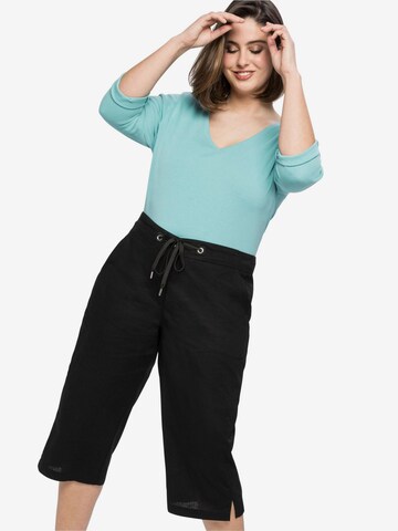 SHEEGO Regular Pants in Black